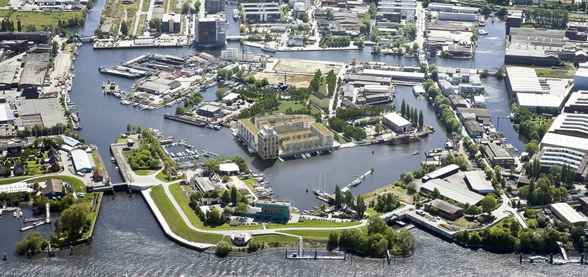 Marina auf der Schlossinsel